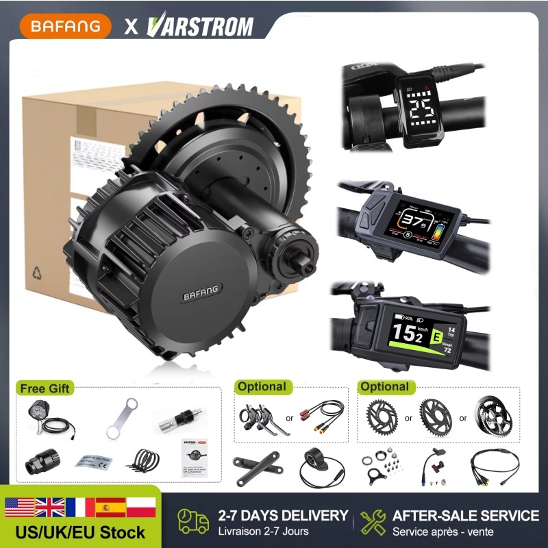 Side Hung Mid Drive Motor Kit - Bafang 48V 750W モーターキット BBS02 BBS02B