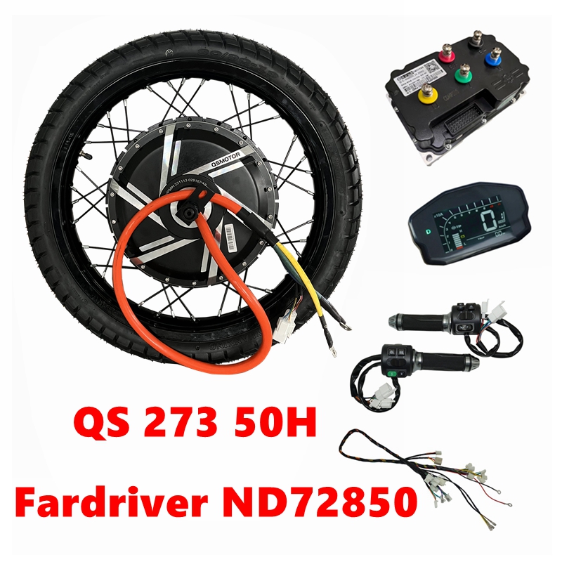 電動自転車電動キットNBpower-QS273,モーターホイ - 12000W Electric Motorcycle Hub Motor のレビューと価格