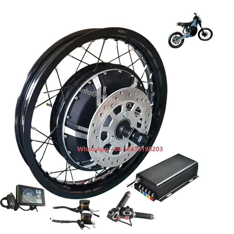 72V 96V QS 273 V3 12000W 15000 - 12000W Electric Motorcycle Hub Motor のレビューと価格