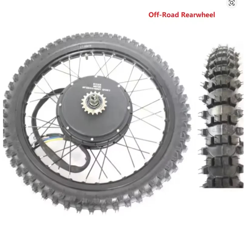 高出力48V-72V 3000-5000W 17インチ 18 - 5000W Hub Motor Kit 72V のレビューと価格