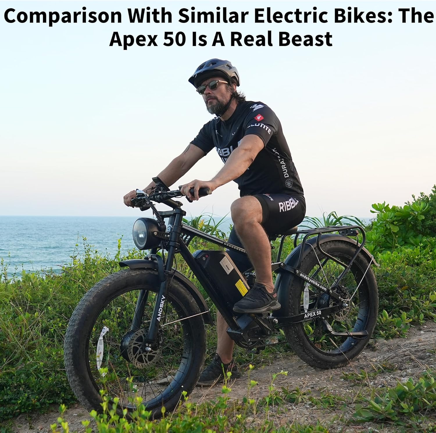 ANDSKY Apex50 AWD電動自転車 3000Wデュ - 48V 1500W Rear Hub Motor With Battery のレビューと価格